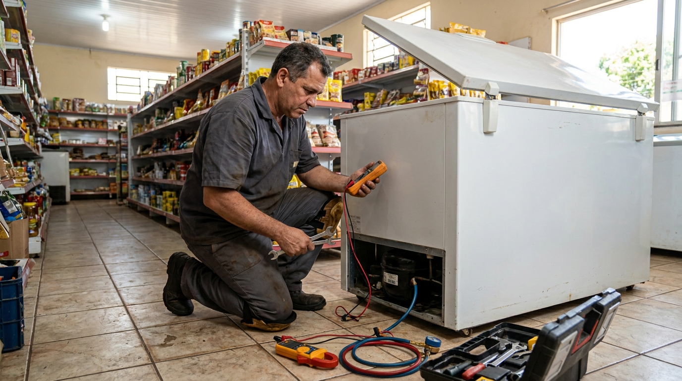Manutenção em Motor Ventilador em Teresina‑PI